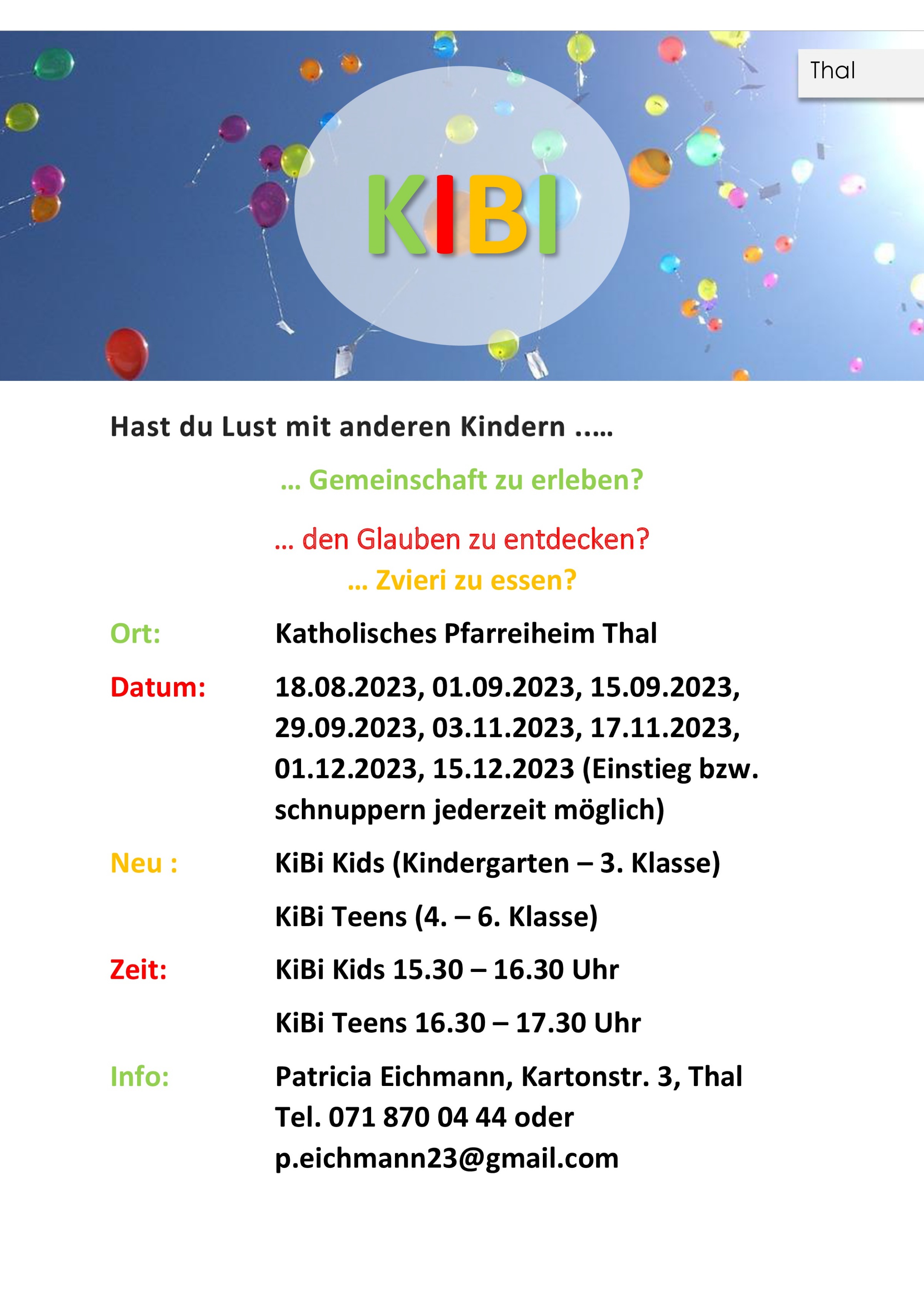 Kinderbibelgruppe